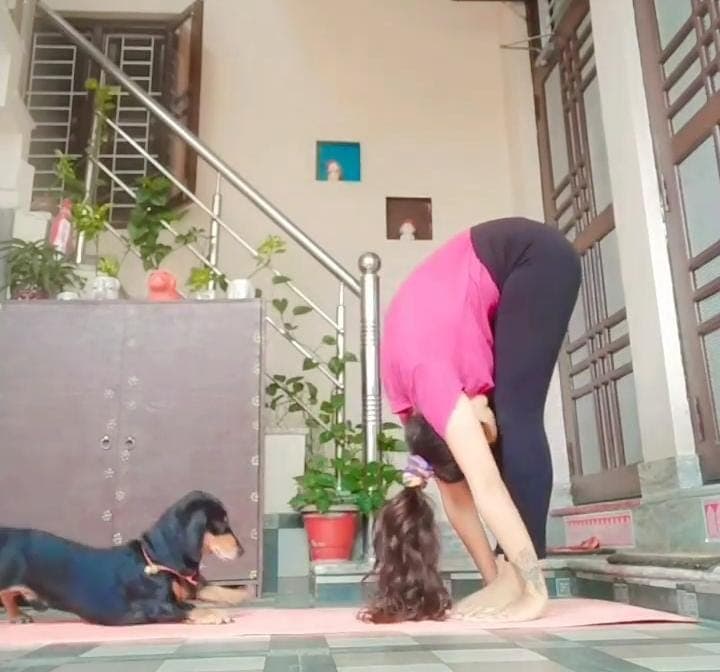 Vibha Bisht — yoga practice photo 1