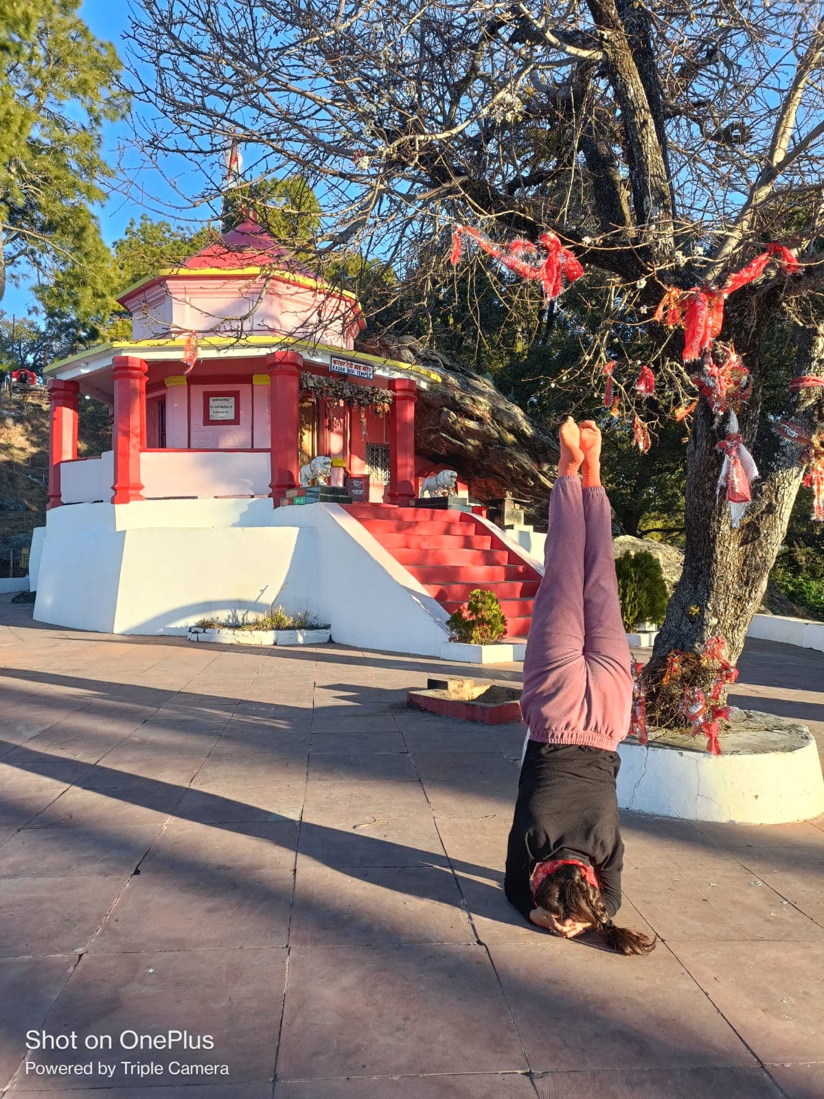 Vibha Bisht — yoga practice photo 3
